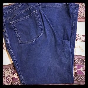 Elastic Waist Comfortable fitting Blue jeans